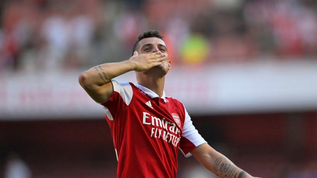 Granit Xhaka opuszcza Arsenal jako zwycięzca